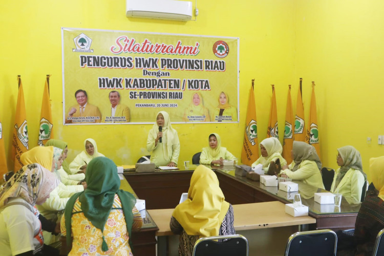 Silaturahmi dengan Pimpinan HWK se Riau, Ketua HWK Provinsi Riau Ajak Kader Kawal Pilkada 2024